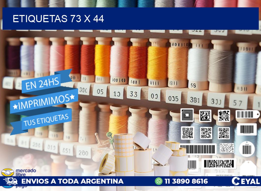ETIQUETAS 73 x 44