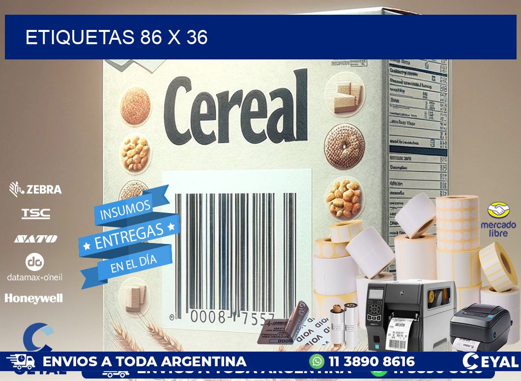 ETIQUETAS 86 x 36