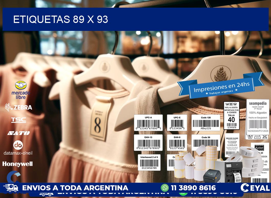 ETIQUETAS 89 x 93