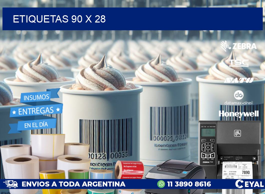 ETIQUETAS 90 x 28