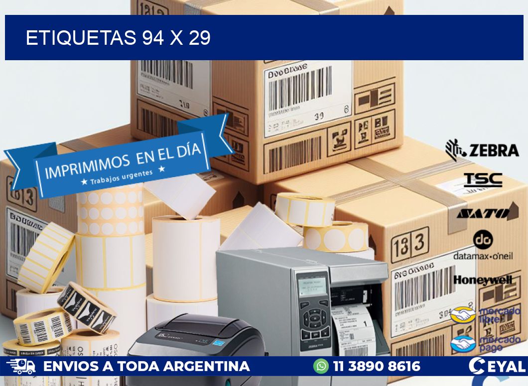 ETIQUETAS 94 x 29