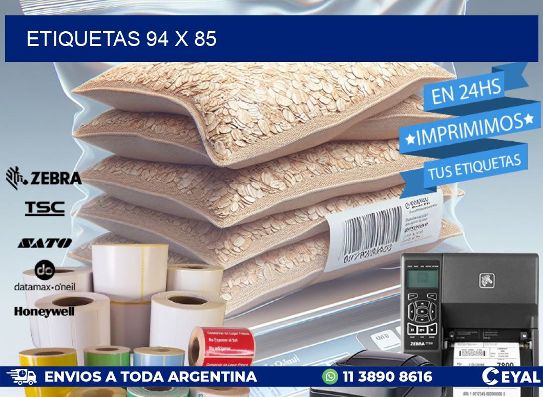ETIQUETAS 94 x 85