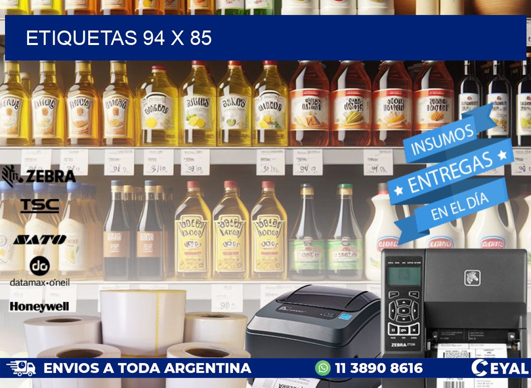 ETIQUETAS 94 x 85