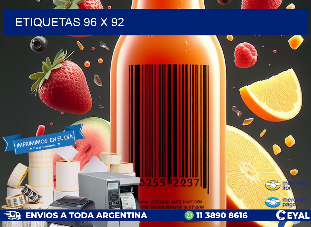 ETIQUETAS 96 x 92