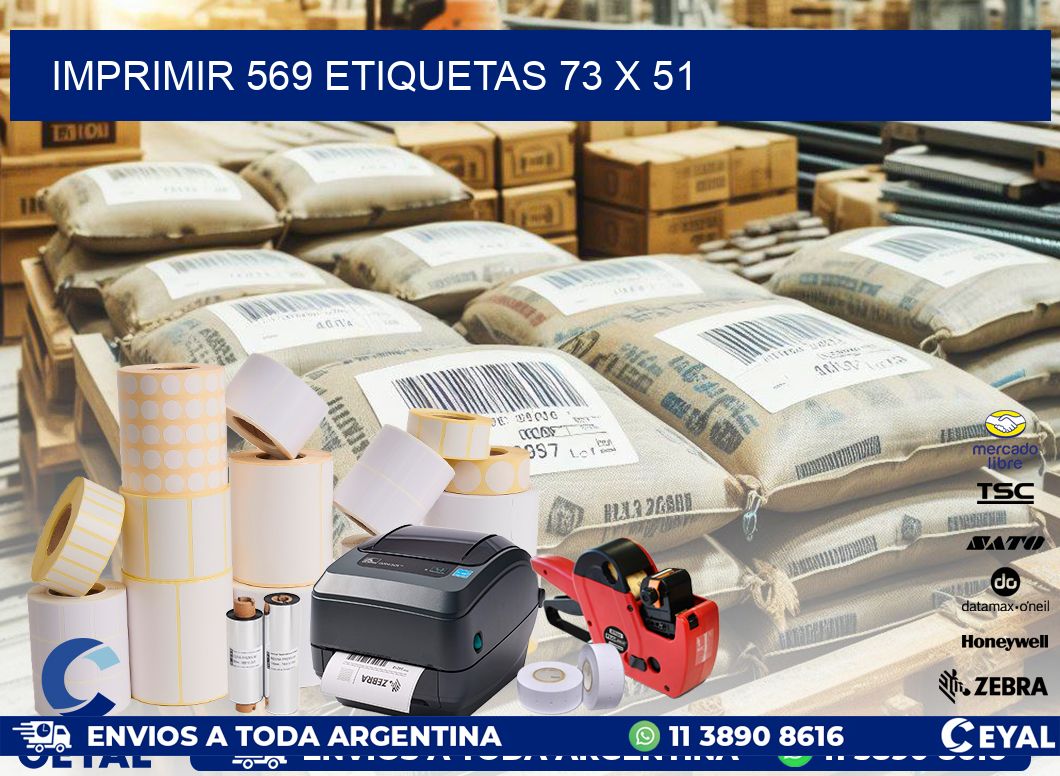 IMPRIMIR 569 ETIQUETAS 73 x 51