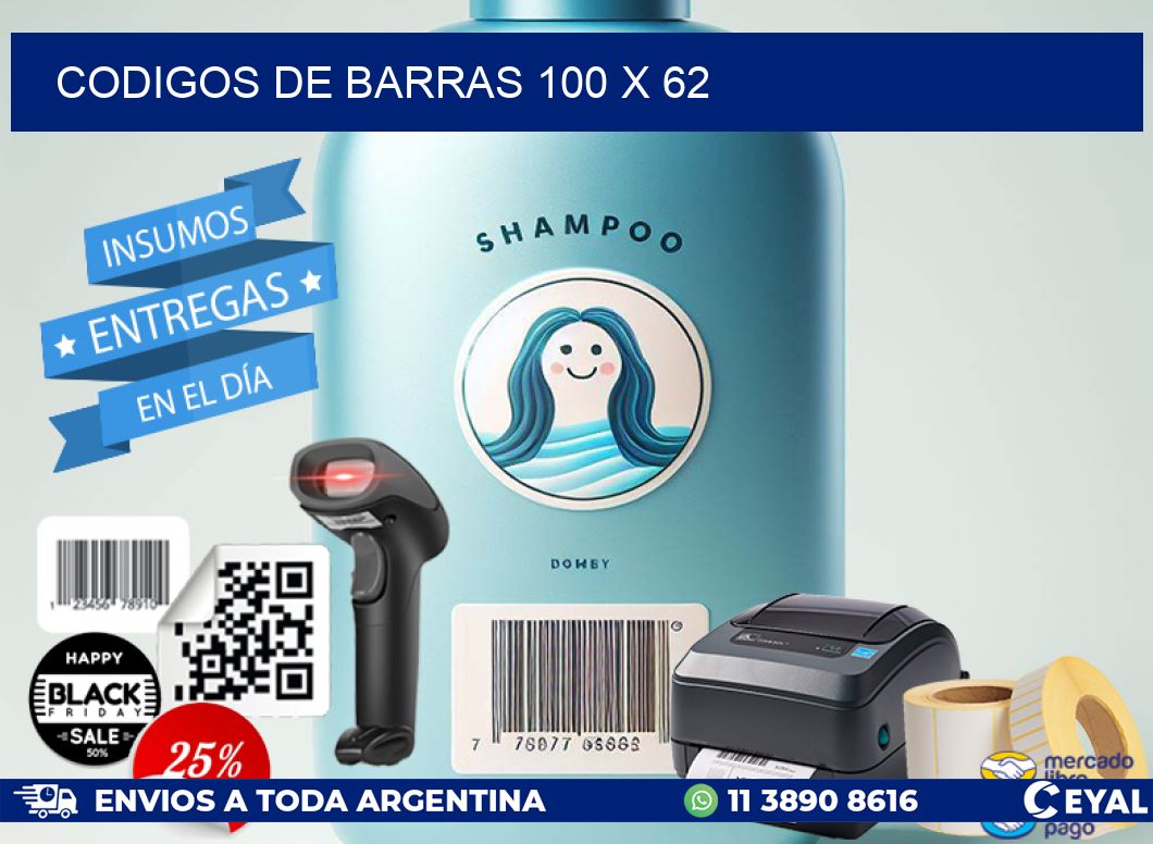 codigos de barras 100 x 62