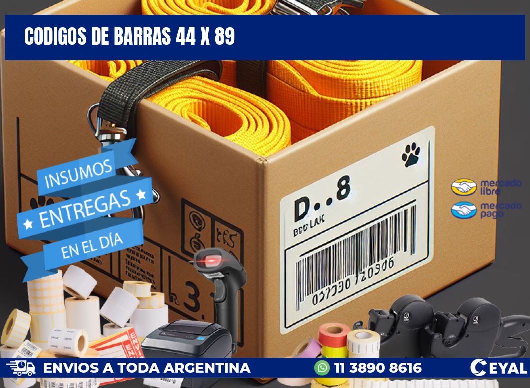 codigos de barras 44 x 89