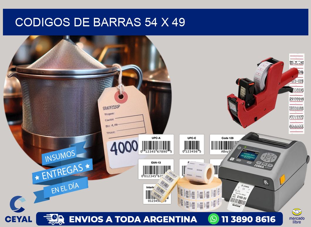 codigos de barras 54 x 49
