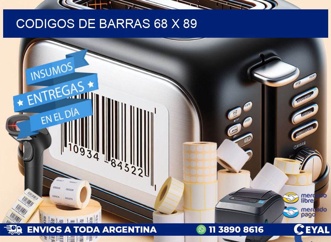 codigos de barras 68 x 89