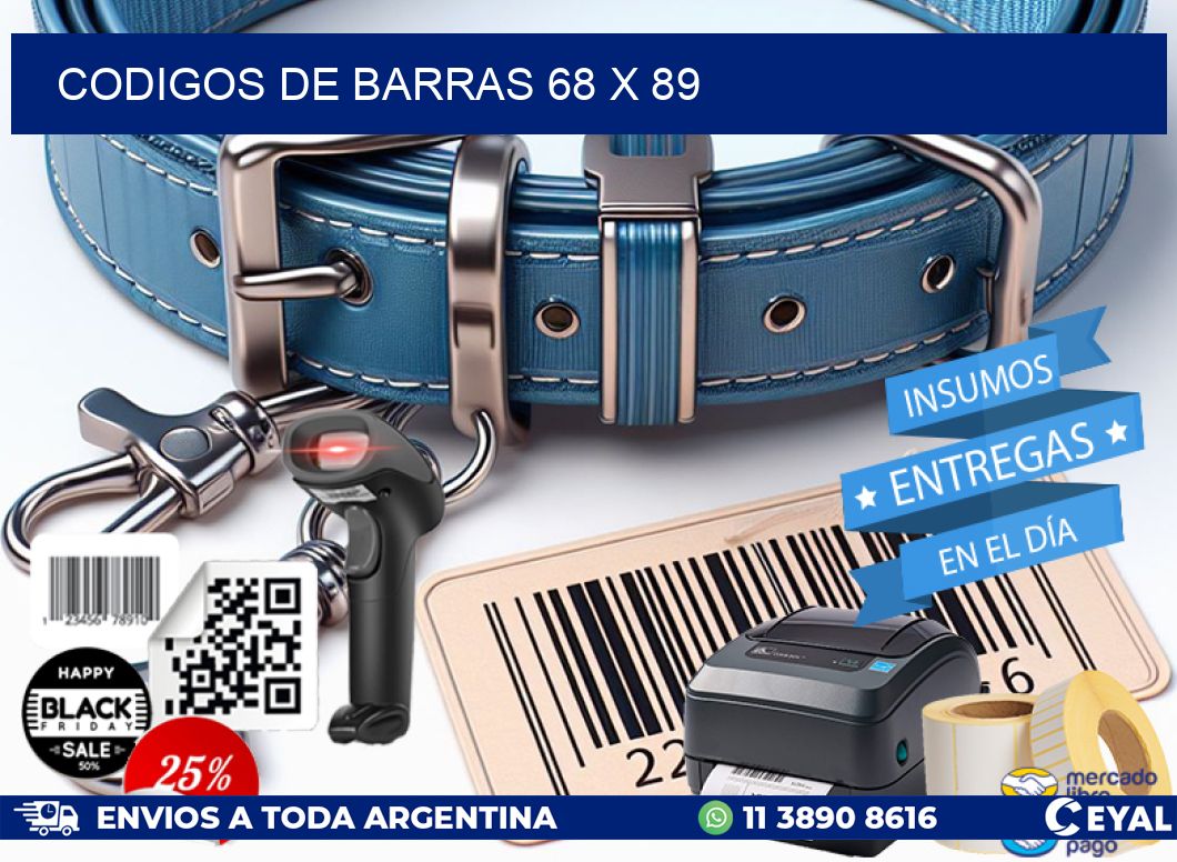 codigos de barras 68 x 89