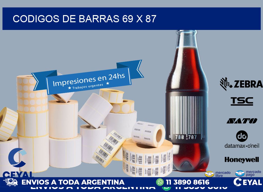 codigos de barras 69 x 87