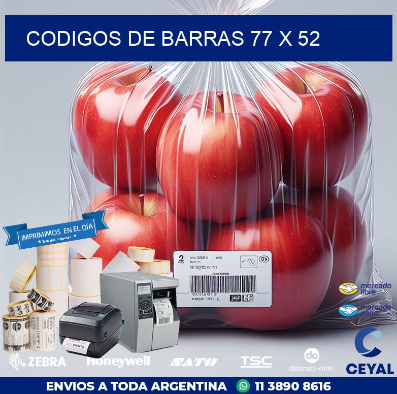codigos de barras 77 x 52