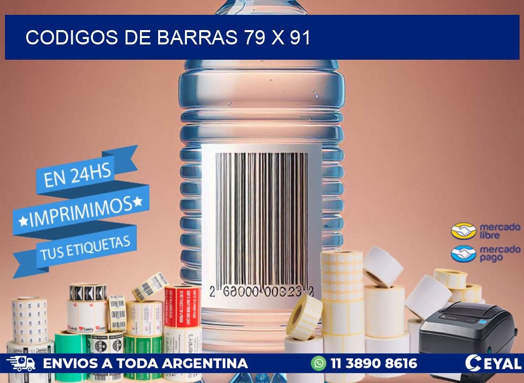 codigos de barras 79 x 91