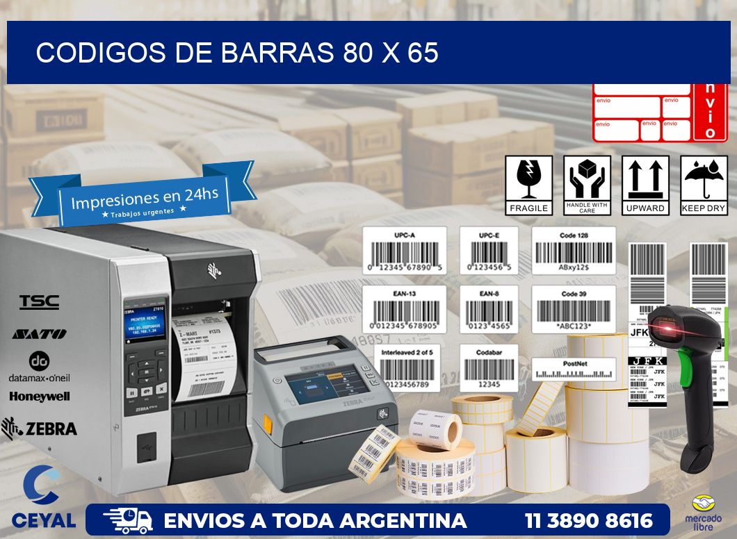 codigos de barras 80 x 65