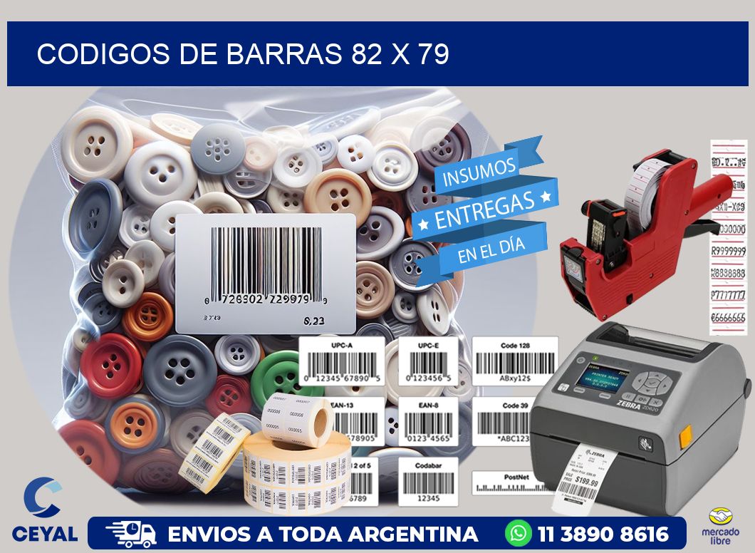 codigos de barras 82 x 79