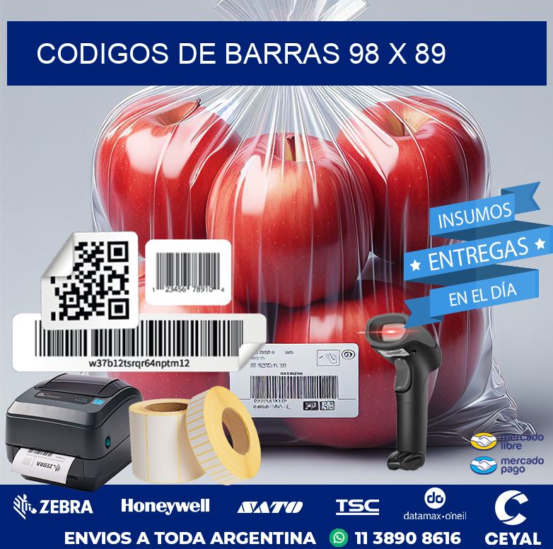 codigos de barras 98 x 89