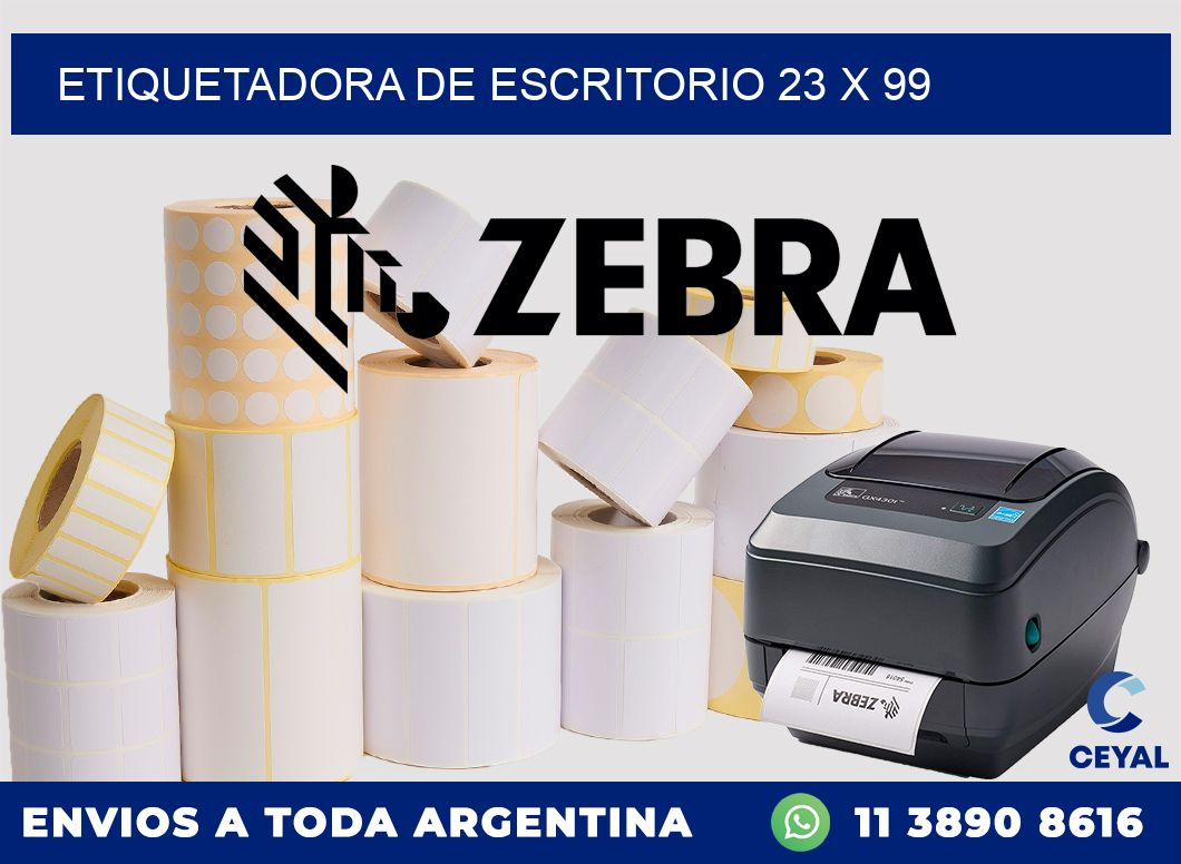 etiquetadora de escritorio 23 x 99
