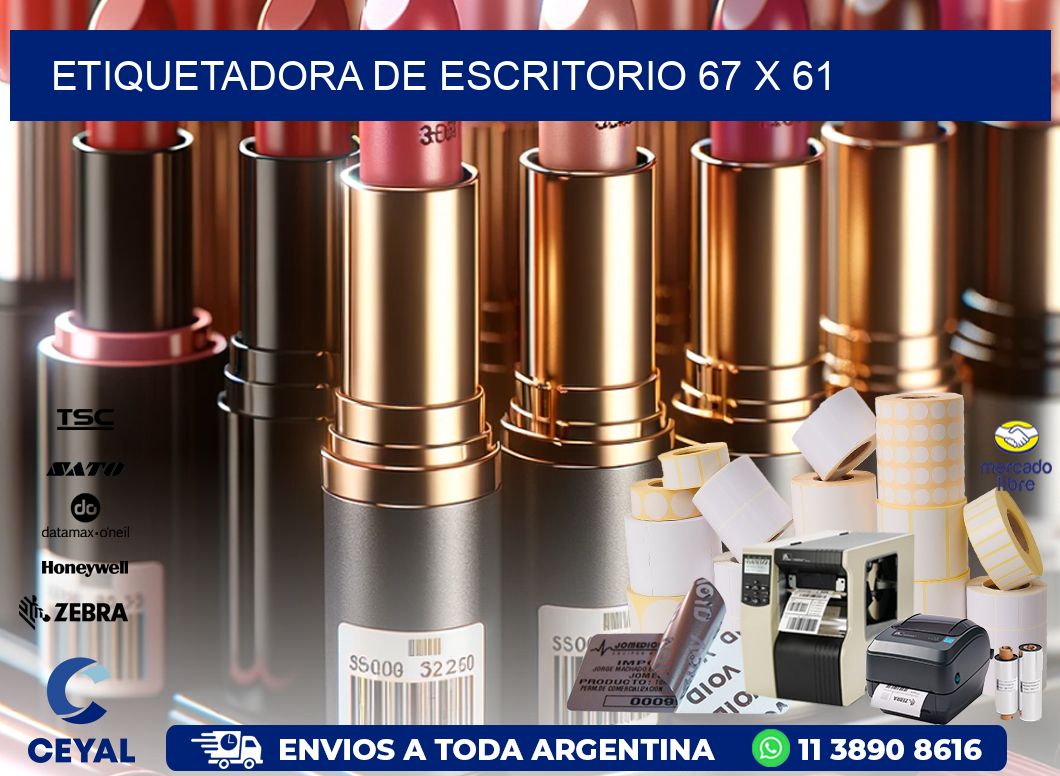 etiquetadora de escritorio 67 x 61