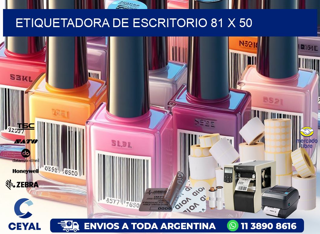 etiquetadora de escritorio 81 x 50