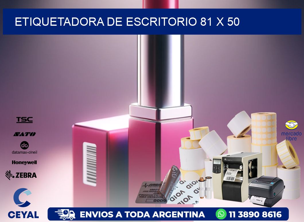 etiquetadora de escritorio 81 x 50