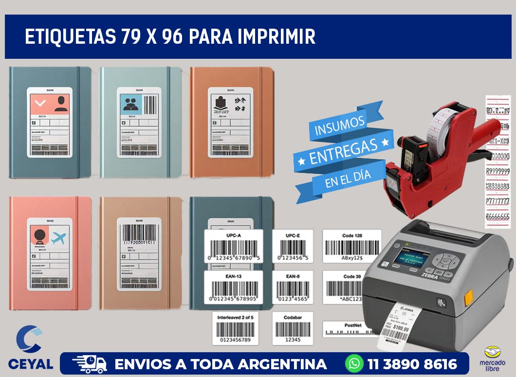ETIQUETAS 79 x 96 PARA IMPRIMIR