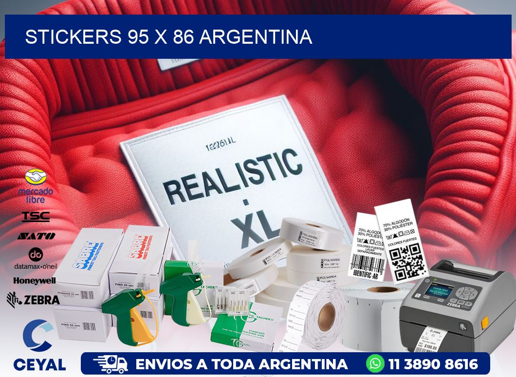 STICKERS 95 x 86 ARGENTINA