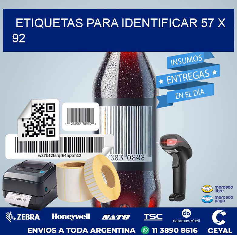 etiquetas para identificar 57 x 92