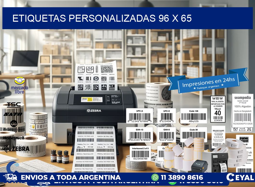 etiquetas personalizadas 96 x 65