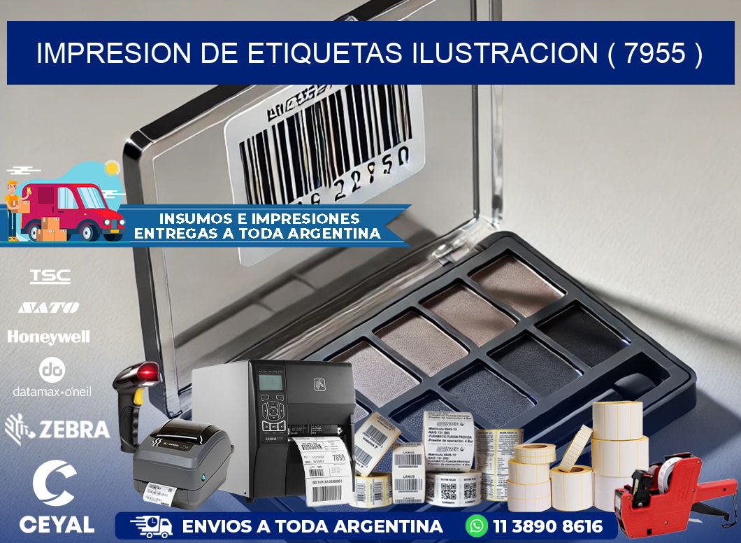 impresion de etiquetas ilustracion ( 7955 )