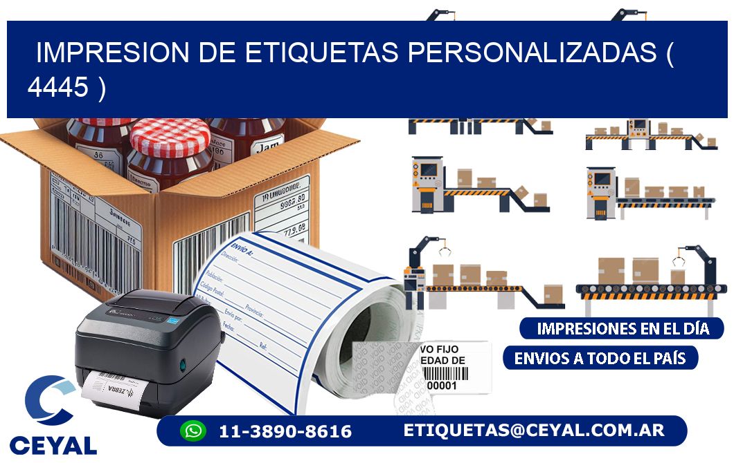 impresion de etiquetas personalizadas ( 4445 )
