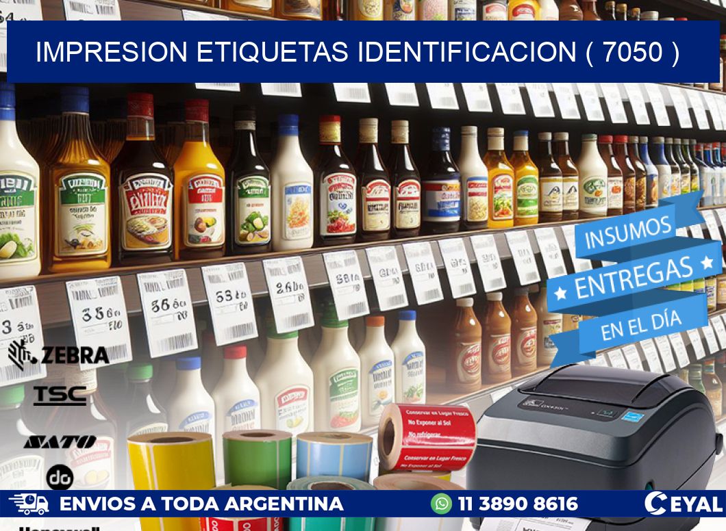 impresion etiquetas identificacion ( 7050 )