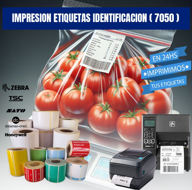 impresion etiquetas identificacion ( 7050 )