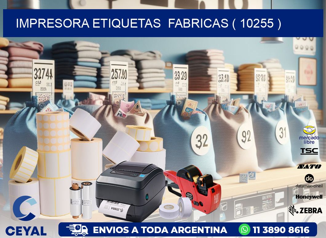 impresora etiquetas fabricas ( 10255 )