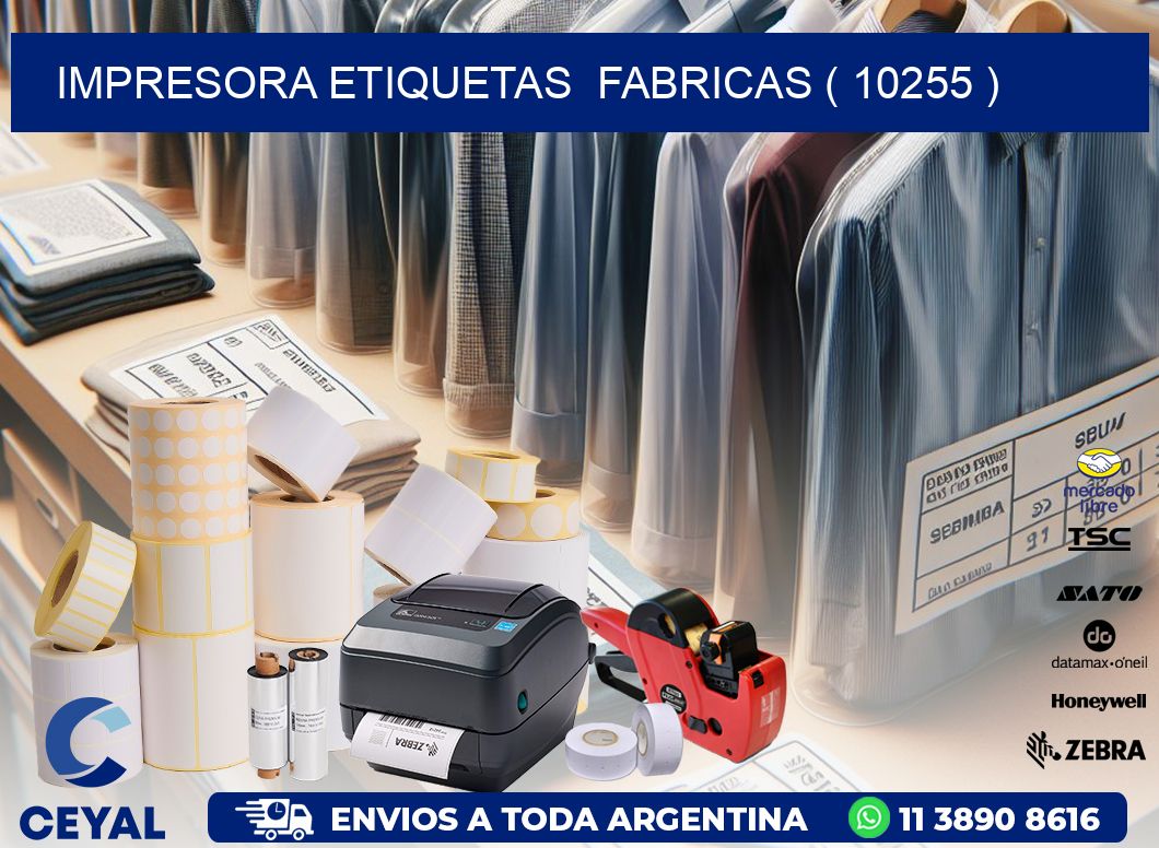 impresora etiquetas fabricas ( 10255 )