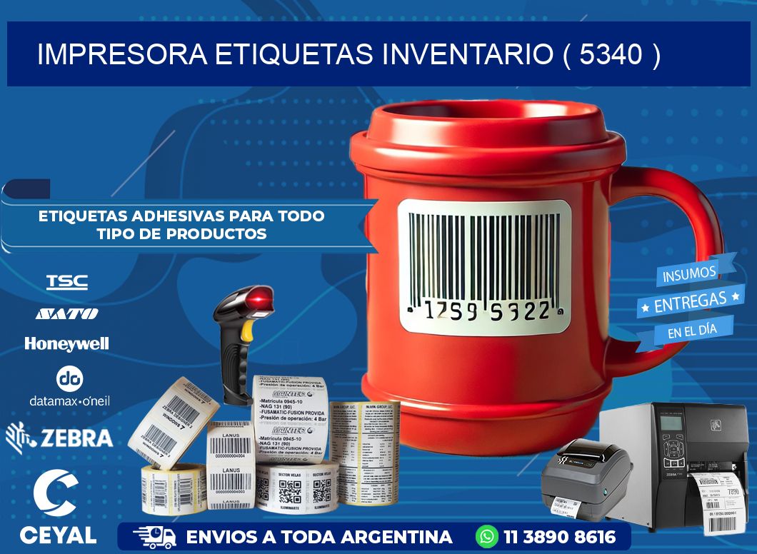 impresora etiquetas inventario ( 5340 )