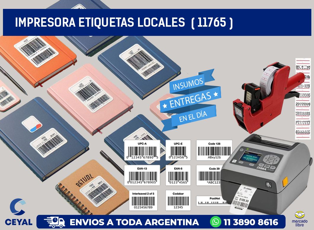 impresora etiquetas locales  ( 11765 )