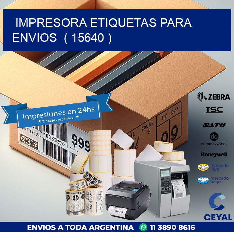 impresora etiquetas para envios  ( 15640 )