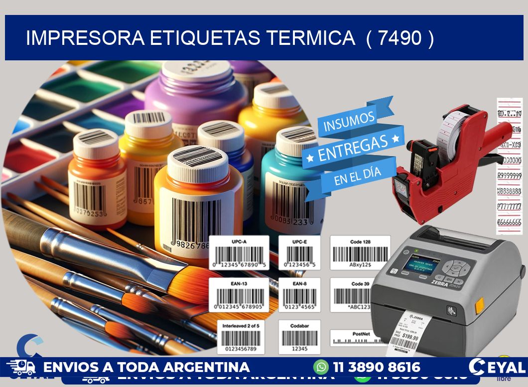 impresora etiquetas termica ( 7490 )