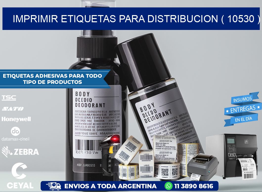 imprimir etiquetas para distribucion ( 10530 )
