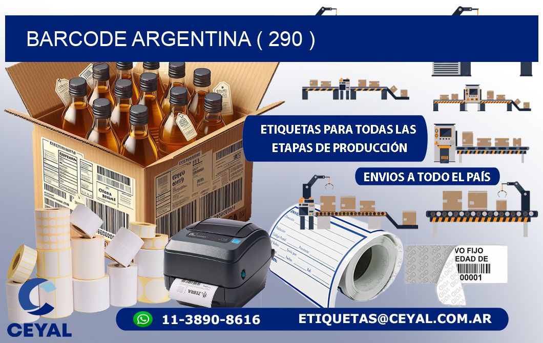 BARCODE ARGENTINA ( 290 )