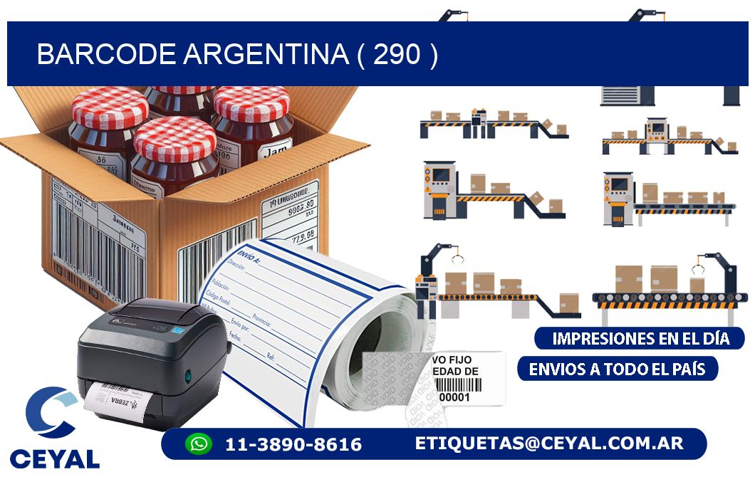 BARCODE ARGENTINA ( 290 )