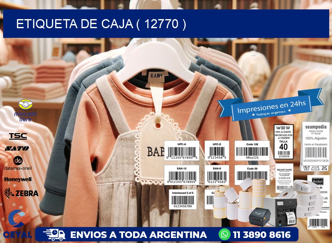 ETIQUETA DE CAJA ( 12770 )