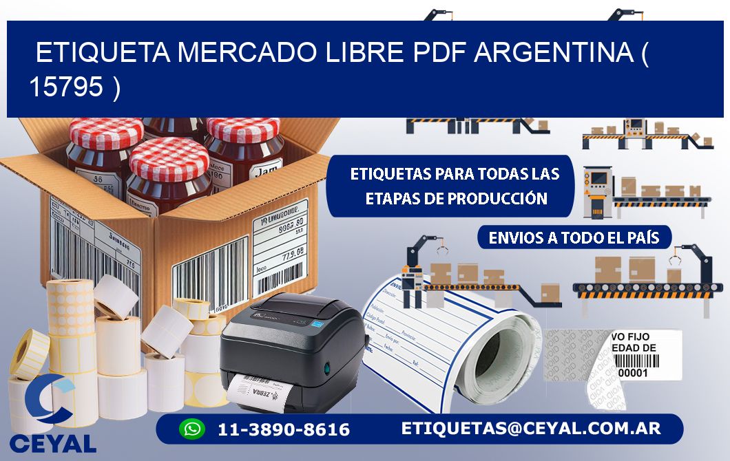 ETIQUETA MERCADO LIBRE PDF ARGENTINA ( 15795 )