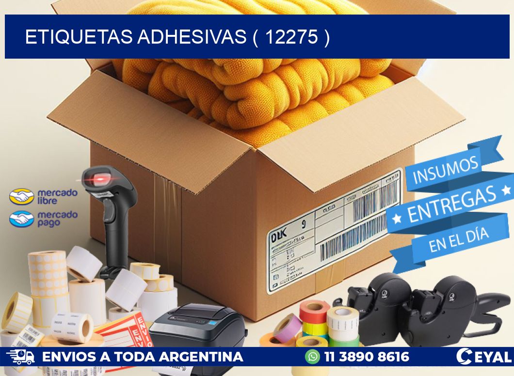 ETIQUETAS ADHESIVAS ( 12275 )