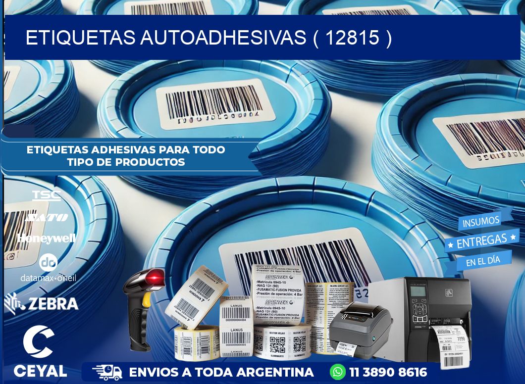 ETIQUETAS AUTOADHESIVAS ( 12815 )