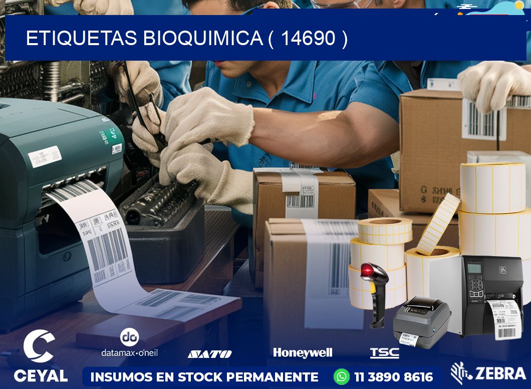 ETIQUETAS BIOQUIMICA ( 14690 )