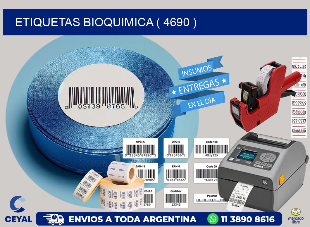 ETIQUETAS BIOQUIMICA ( 4690 )