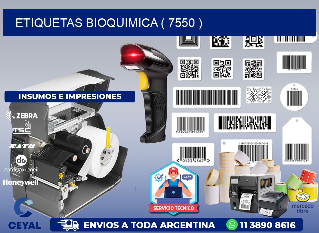ETIQUETAS BIOQUIMICA ( 7550 )