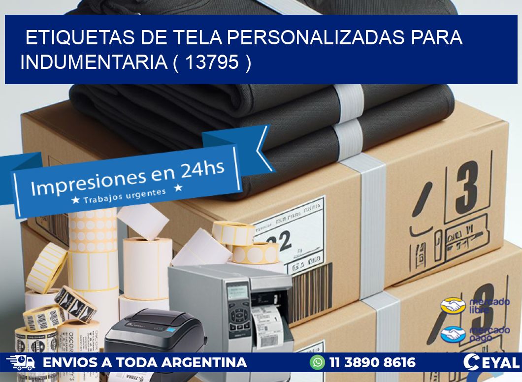 ETIQUETAS DE TELA PERSONALIZADAS PARA INDUMENTARIA ( 13795 )