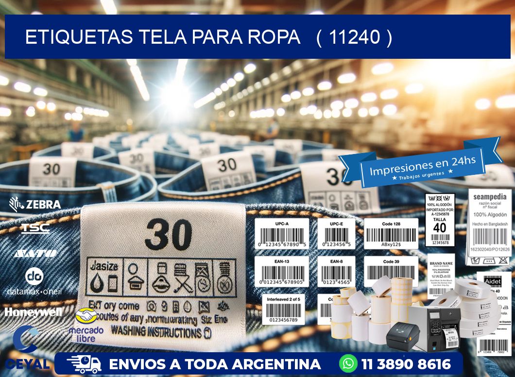 ETIQUETAS TELA PARA ROPA   ( 11240 )